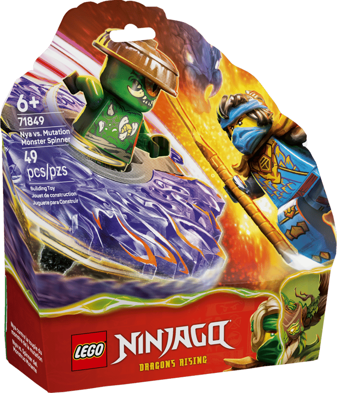 LEGO - 71849 - NINJAGO - Nya vs. Mutation Monster Spinner - 49pcs - S26