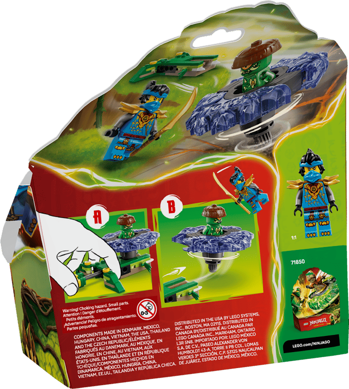 LEGO - 71849 - NINJAGO - Nya vs. Mutation Monster Spinner - 49pcs - S26