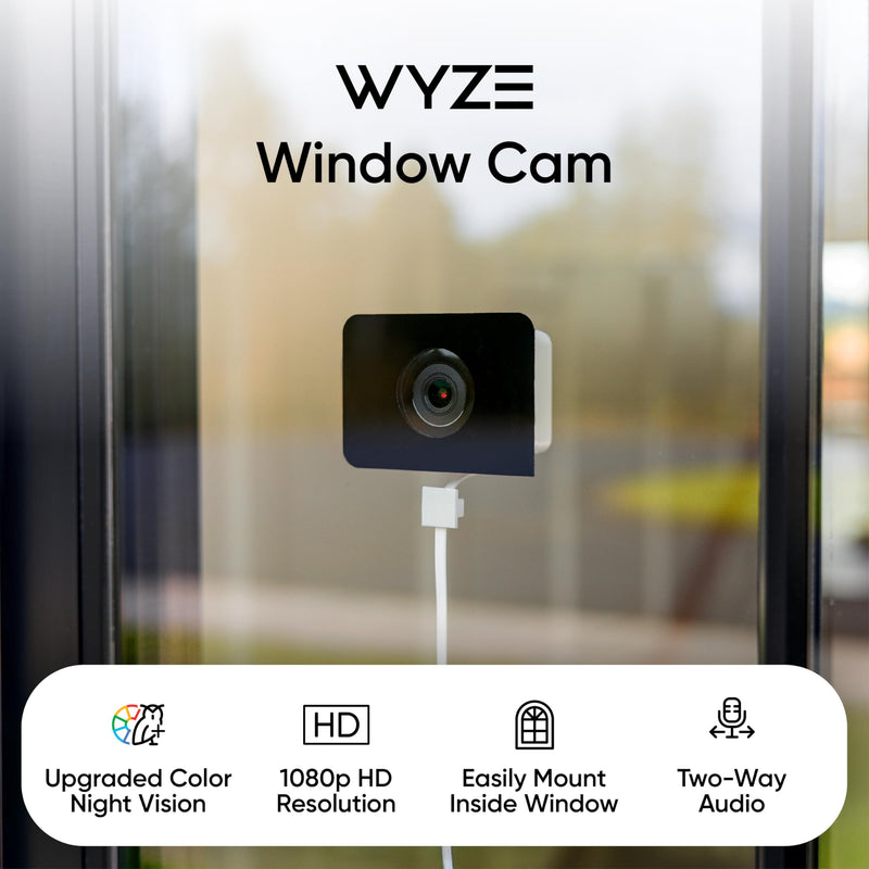 Wyze Window Camera WYZEWCWH, White