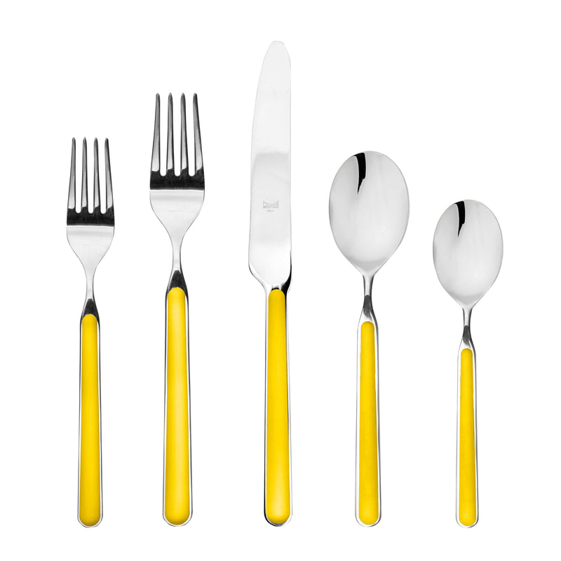 Mepra – Fantasia Sunflower – 20-Piece Flatware Set