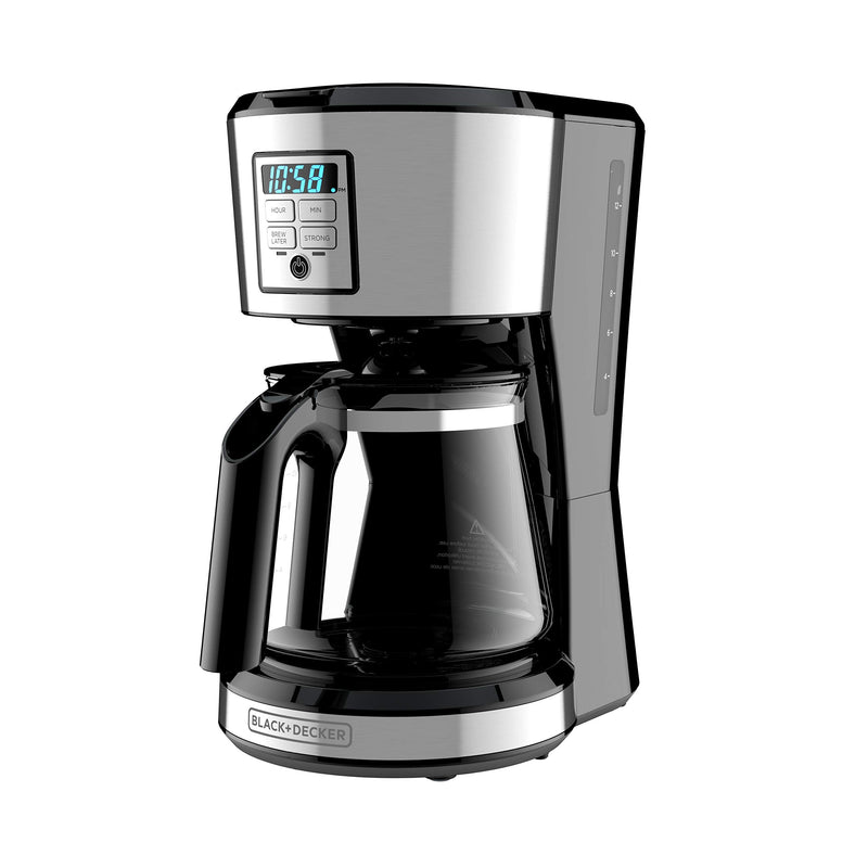 BLACK+DECKER - CM1231SC - 12-Cup Programmable Coffee Maker