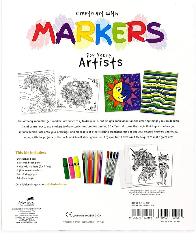 SpiceBox - PICASSO -CREATE ART WITH MARKERS