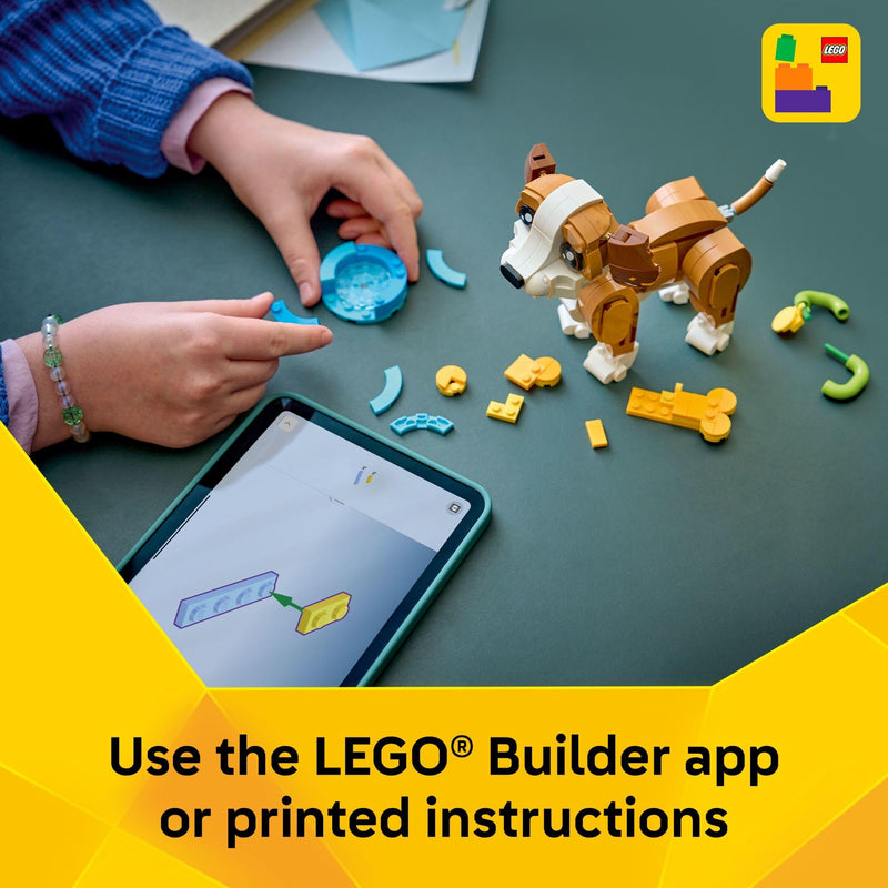 LEGO Creator 3 in 1 Cute Animals: Playful Puppy Dog 31382
