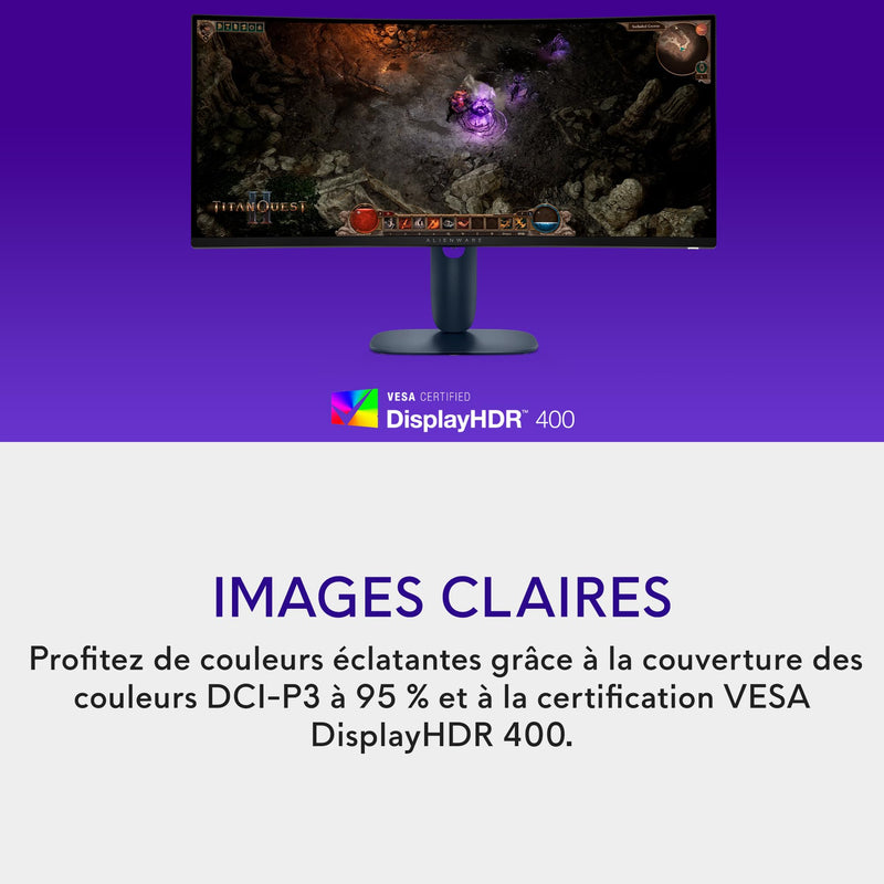 Alienware - AW3425DWM - 34-inch Curved WQHD Gaming Monitor | 180 Hz