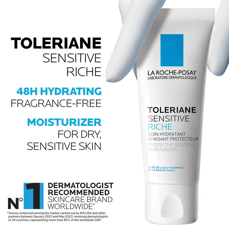 La Roche-Posay - Toleriane Sensitive Rich - Face Cream - 40 mL