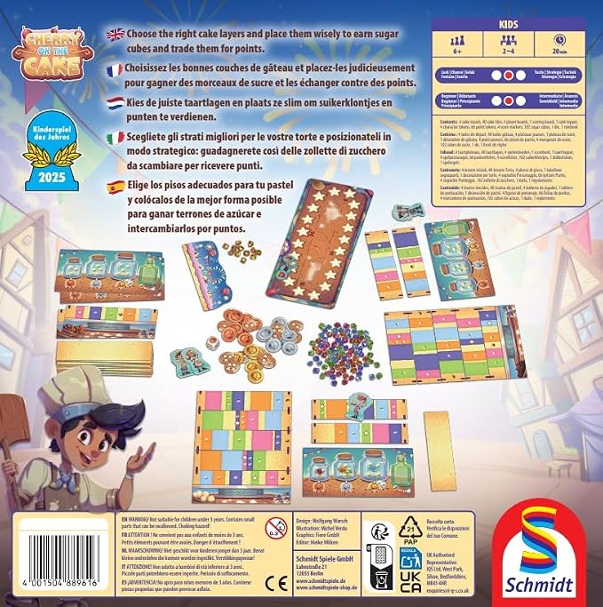 Schmidt Spiele - Cherry on the Cake Game
