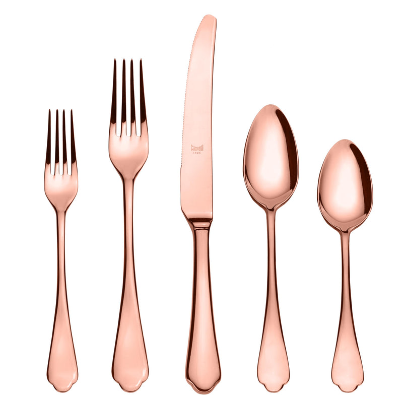 Mepra – Dolce Vita Bronze – 20-Piece Flatware Set