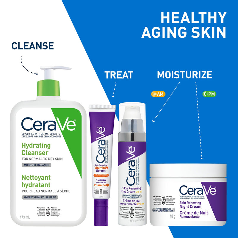 CeraVe - Skin Renewing Vitamin C Serum - 10% Vitamin C - 30 mL
