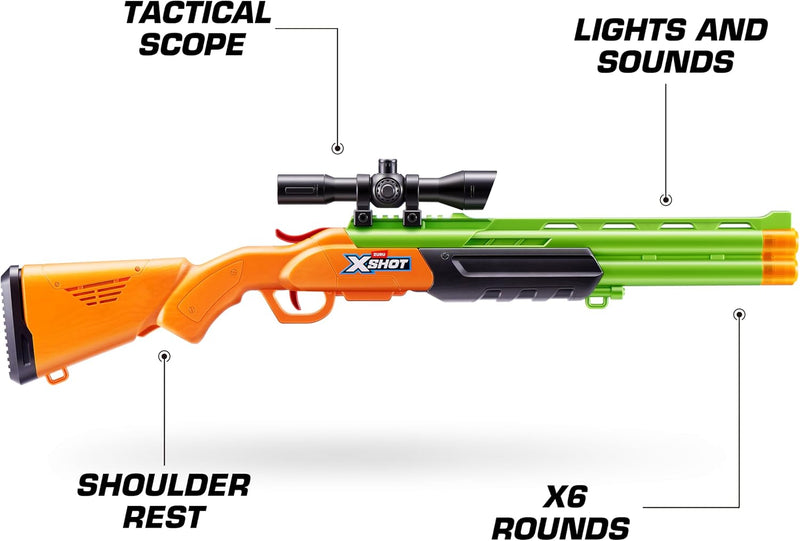 XSHOT - LIGHTS & SOUND - WILD ADVENTURE BLASTER