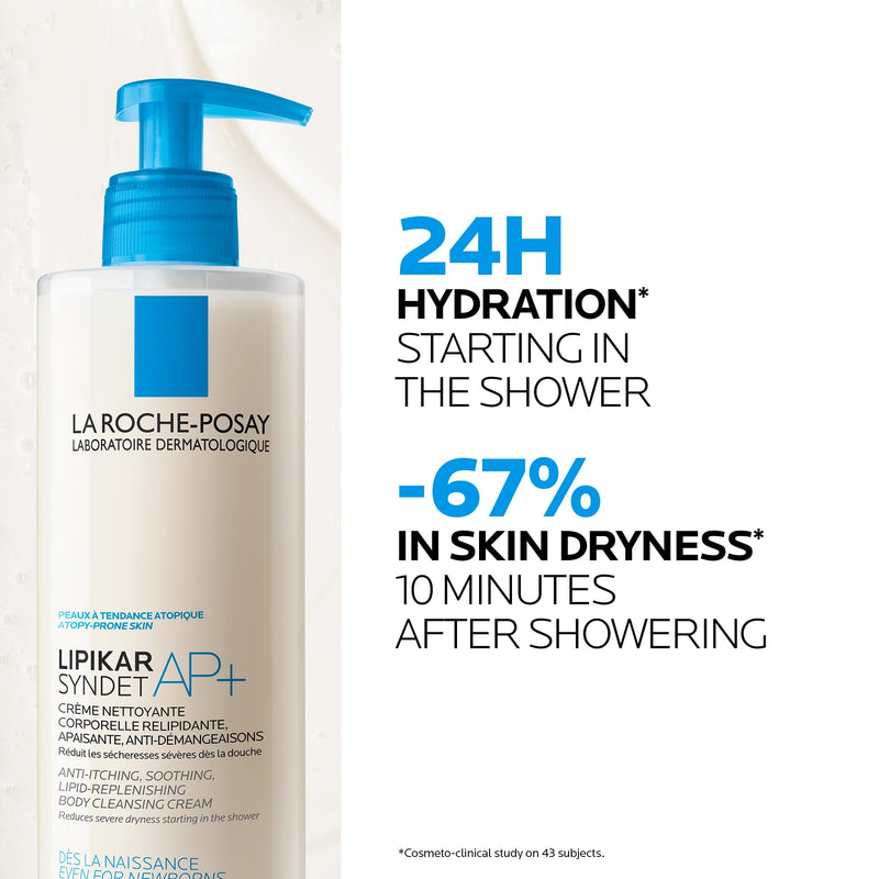 La Roche-Posay - Lipikar Syndet AP+ - Body Wash - 400 mL