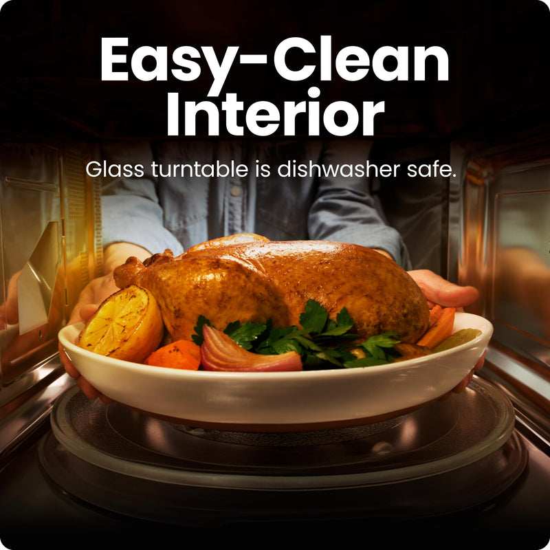 Chefman RJ55-SS-11 1.1 cu ft 1000 W Microwave