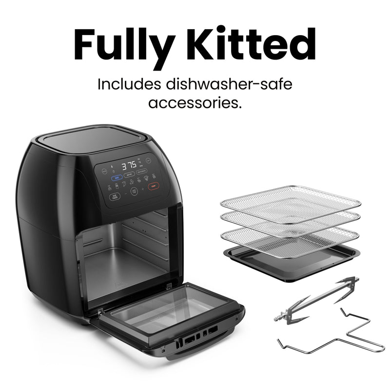 Chefman RJ38-1 10 L Air Fryer Oven with Rotisserie