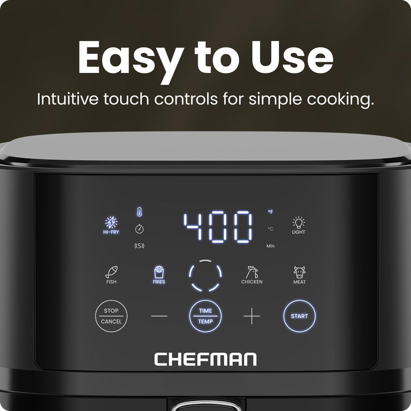 Chefman RJ38-4TW-BLACK 4 qt Air Fryer
