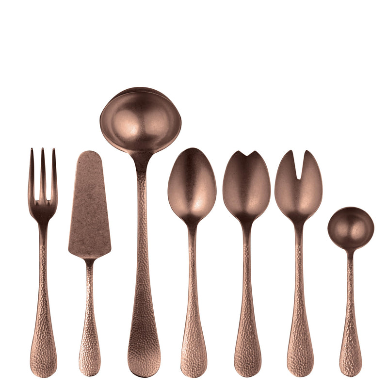 Mepra – Epoque Pewter Bronze – 7-Piece Serving Set