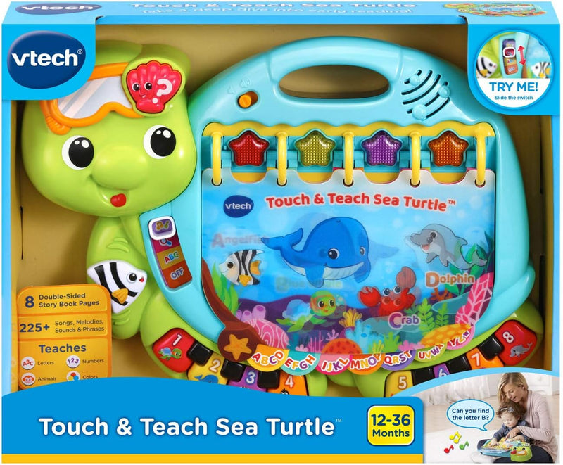 Vtech - Touch & Teach Sea Turtle Interactive Learning Book (English Version)