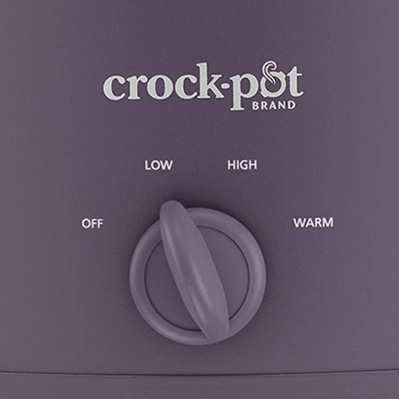 Crock-Pot Design Series 2218656 7 qt Slow Cooker, Purple Potato
