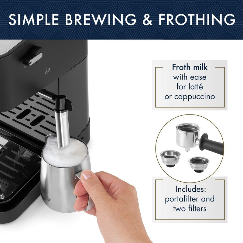 De'Longhi Stilosa EC260BK Manual Espresso Machine