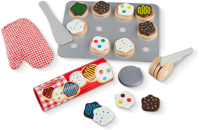Melissa & Doug - Slice & Bake Cookie Set - Wooden Play Food