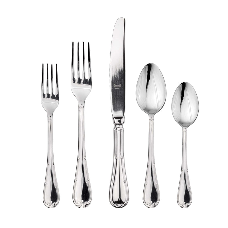 Mepra – Raffaello Mirror – 5-Piece Flatware Set