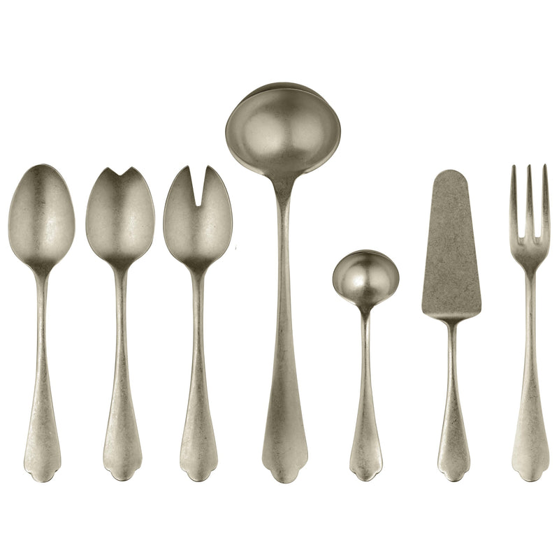 Mepra – Dolce Vita Pewter Champagne – 7-Piece Serving Set