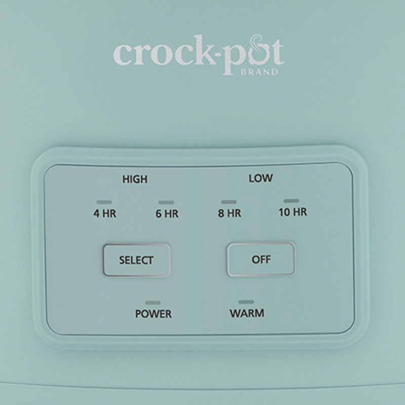 Crock-Pot Design Series 2218659 6 qt Programmable Slow Cooker, Ocean Fog