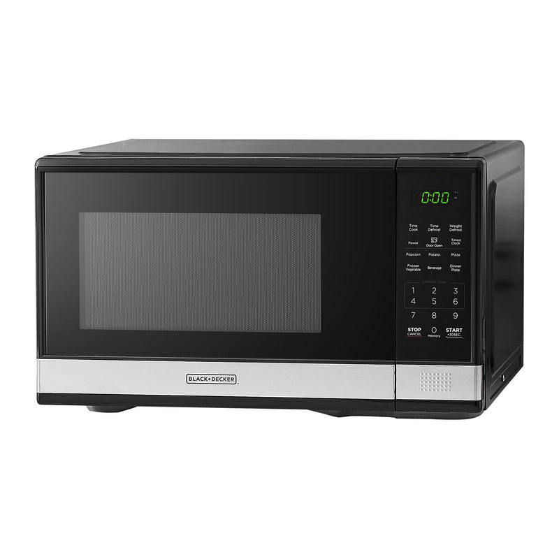 BLACK+DECKER - EM031MB11-P/CA - Countertop Microwave | 1.1 cu ft / 31.1 L