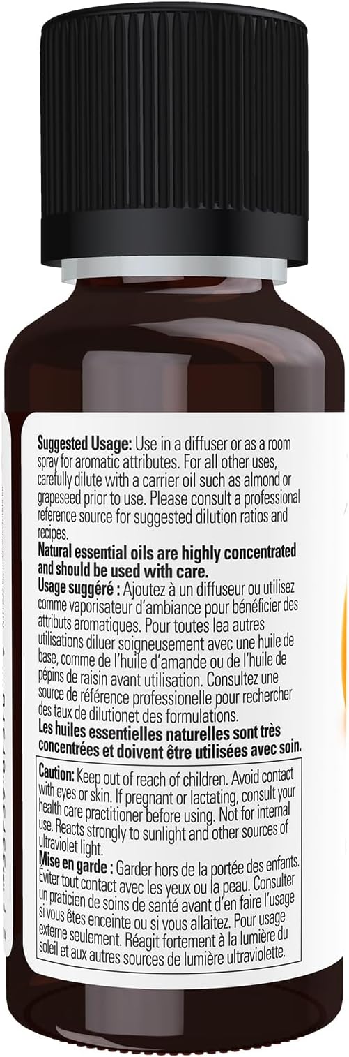 Now - Orange Oil (Citrus Sinensis)30 mL