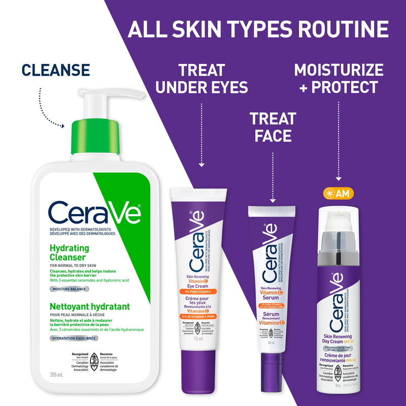 CeraVe - Skin Renewing Vitamin C Eye Cream - 15 mL