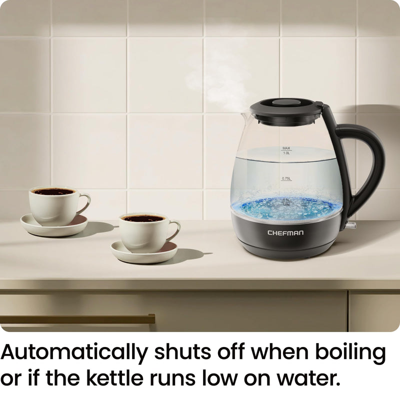 Chefman RJ11-10-GMRL 1 L Electric Kettle