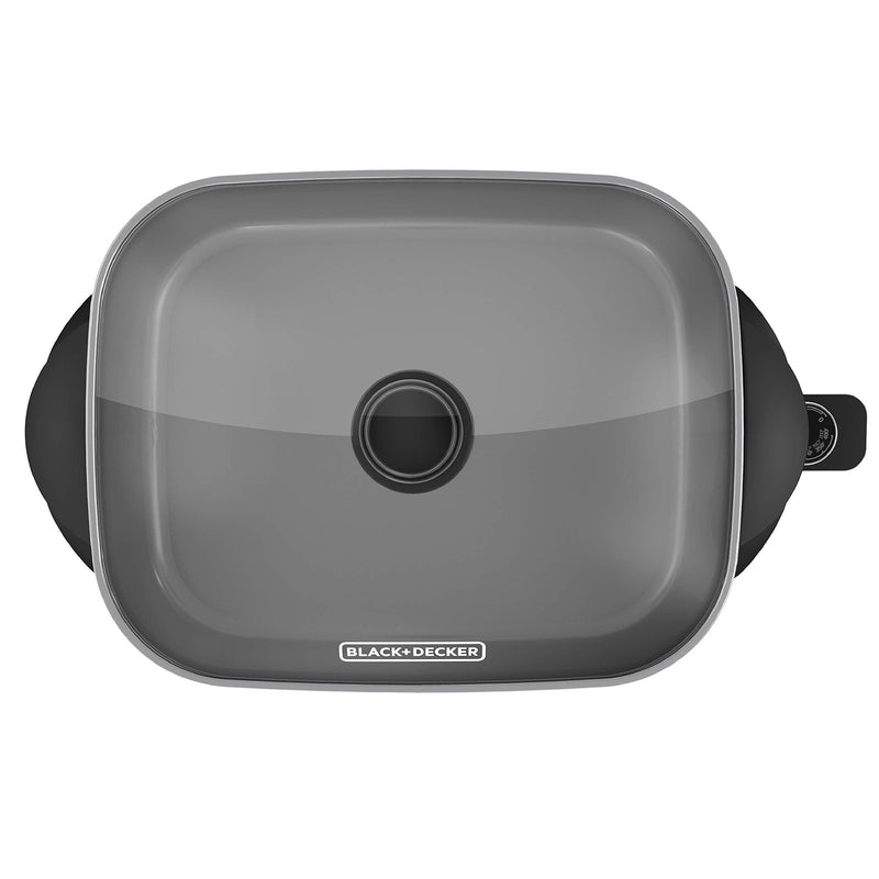 BLACK+DECKER - SK1215BCX - Electric Skillet | 12 × 15 in / 30.5 × 38.1 cm