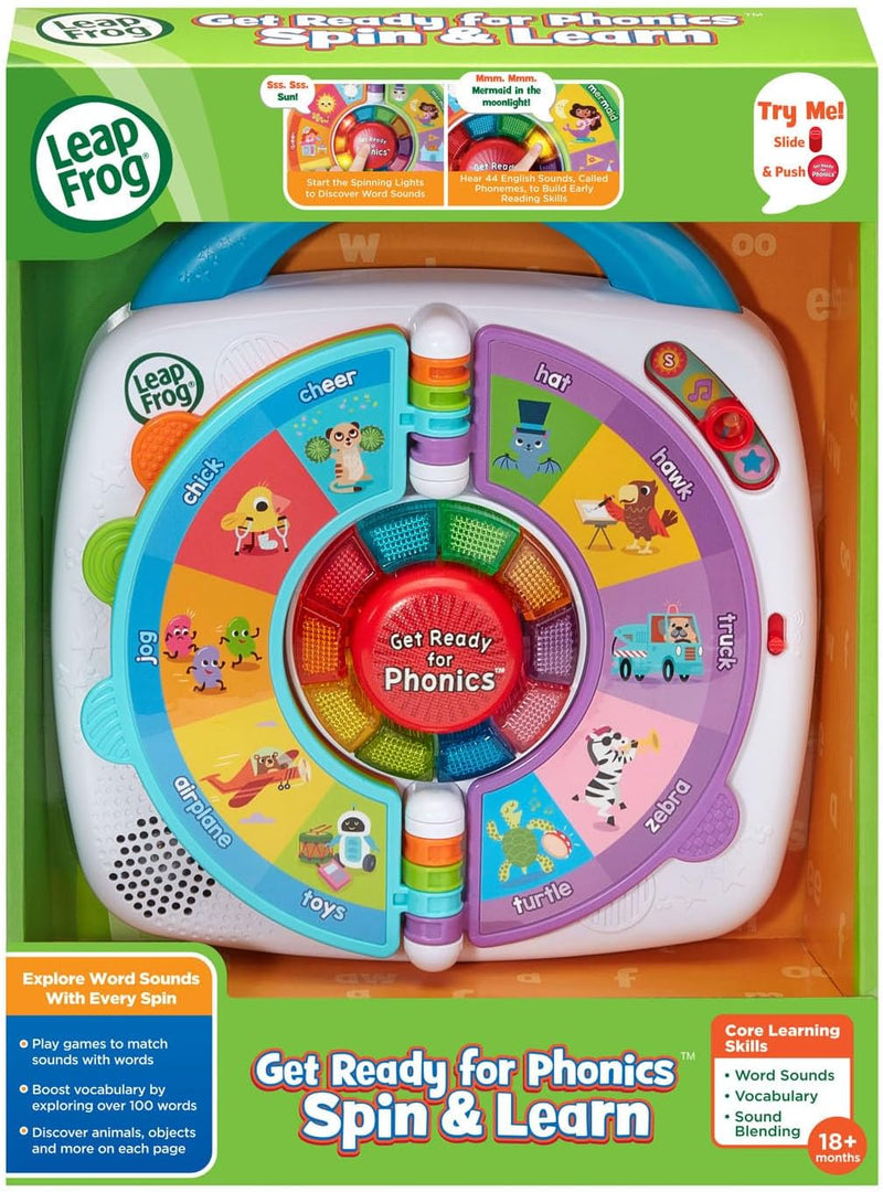 LeapFrog - Get Ready for Phonics - Spin and Learn (English Version)
