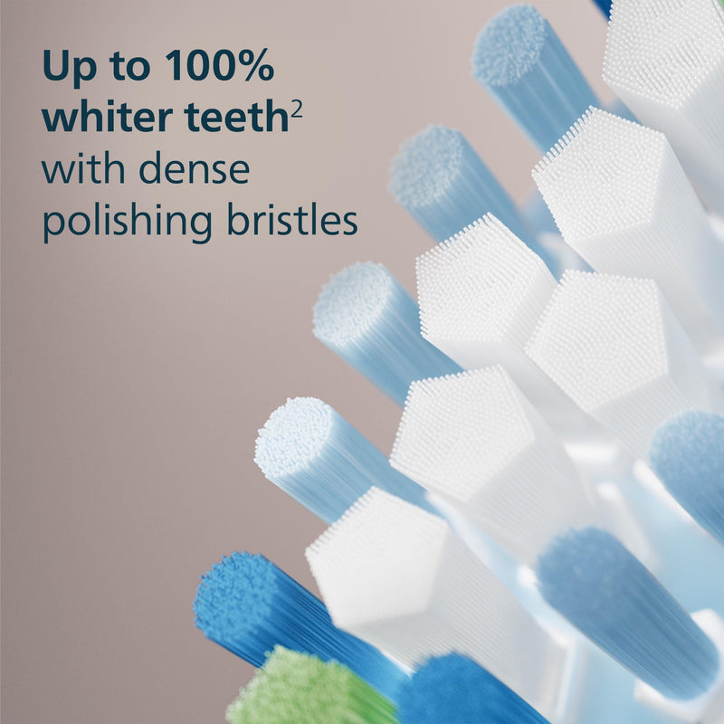 Philips Sonicare C3 Plaque Removal + Whitening Heads HX9042/95, Black, 2 Pack