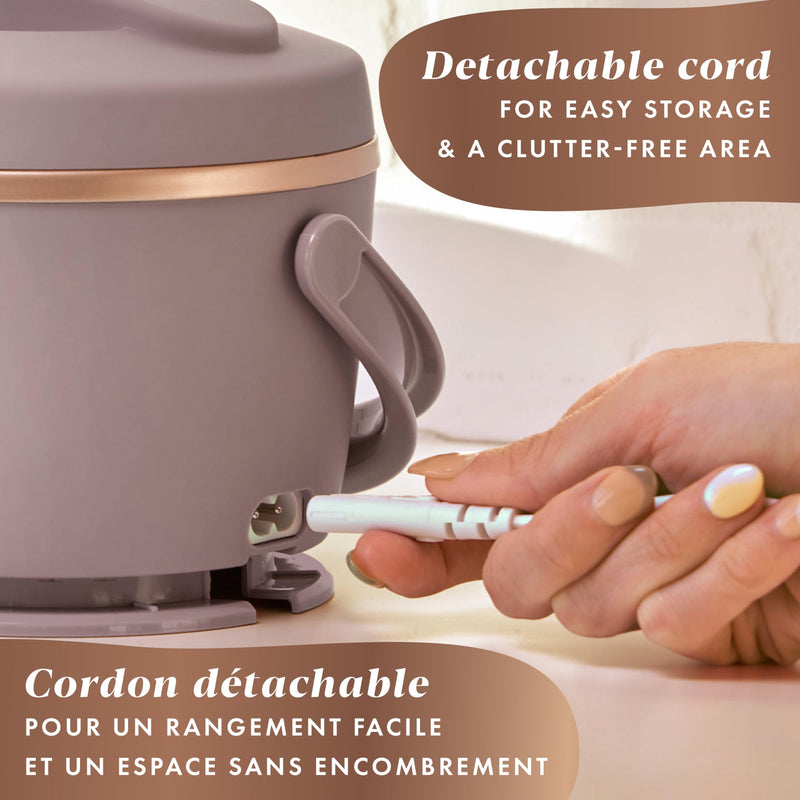 Crock-Pot Lunch Crock 2180801 20 oz Food Warmer, Blush Pink