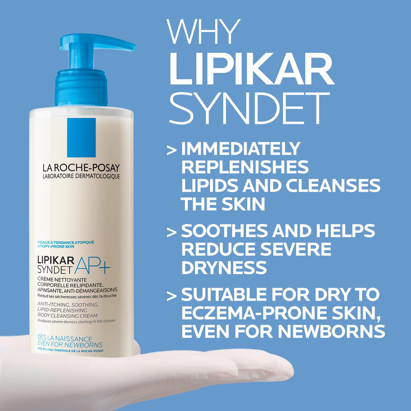 La Roche-Posay - Lipikar Syndet AP+ - Body Wash - 400 mL