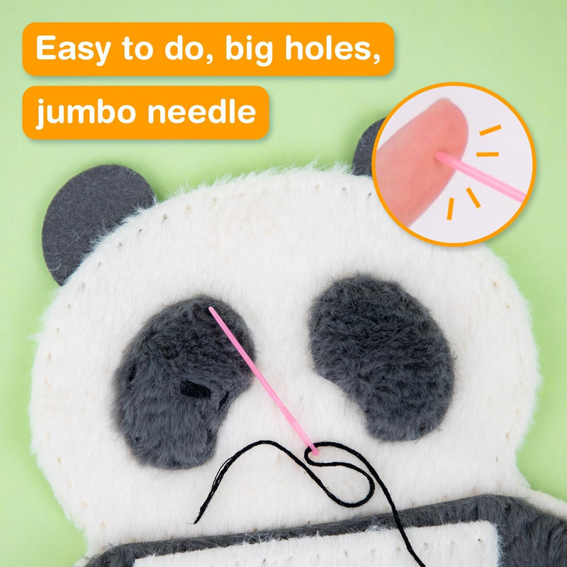 Avenir - AVENIR DIY SEWING-SEWING MY DOLL COOL PANDA