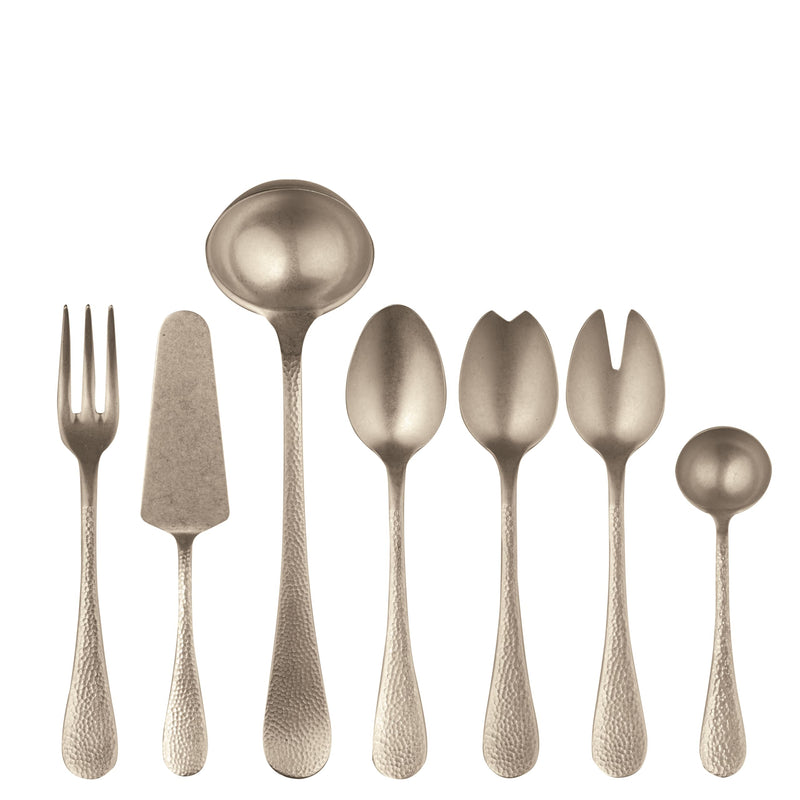 Mepra – Epoque Pewter Champagne – 7-Piece Serving Set