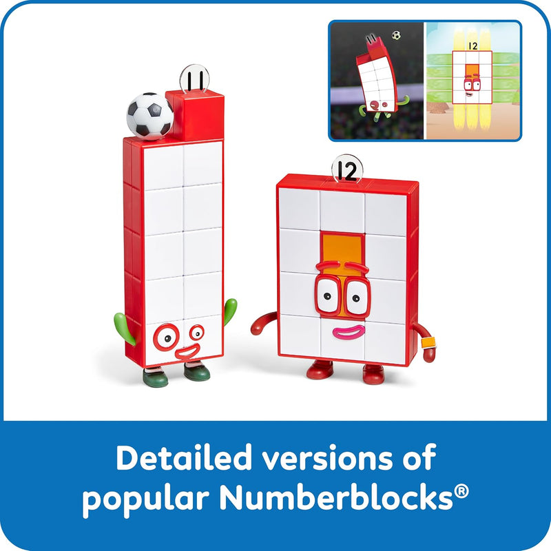 Hand 2 Mind - NUMBERBLOCKS FRIENDS ELEVEN AND TWELVE FIGURE PACK