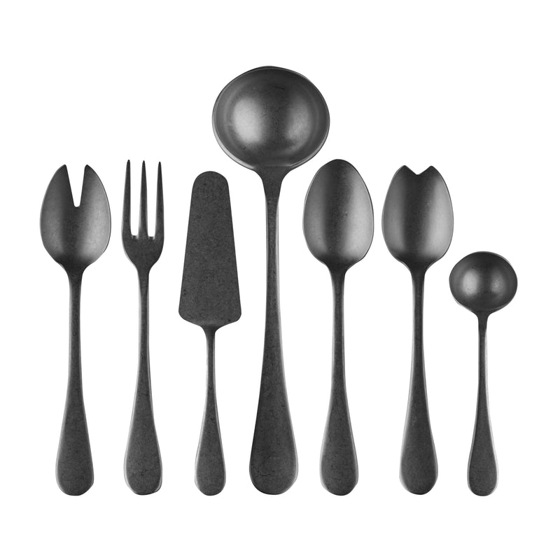 Mepra – Vintage Black Gold – 7-Piece Serving Set