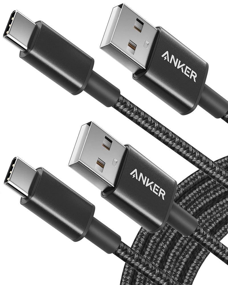 Anker - A8109 - 10-foot USB-A to USB-C Cable - 2-Pack