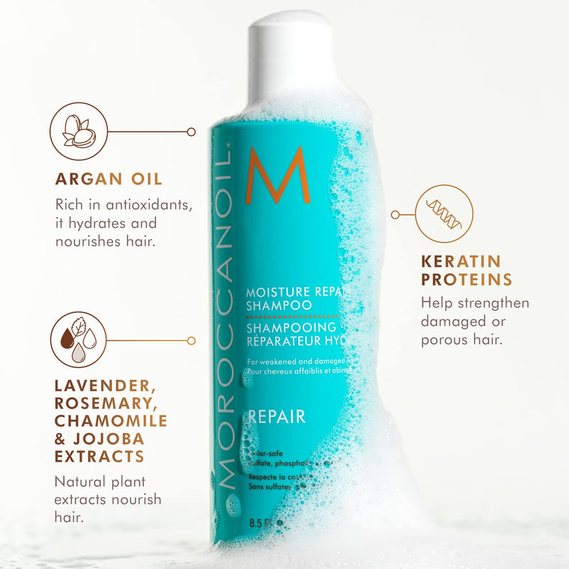 Moroccanoil Moisture Repair Shampoo, 250 mL