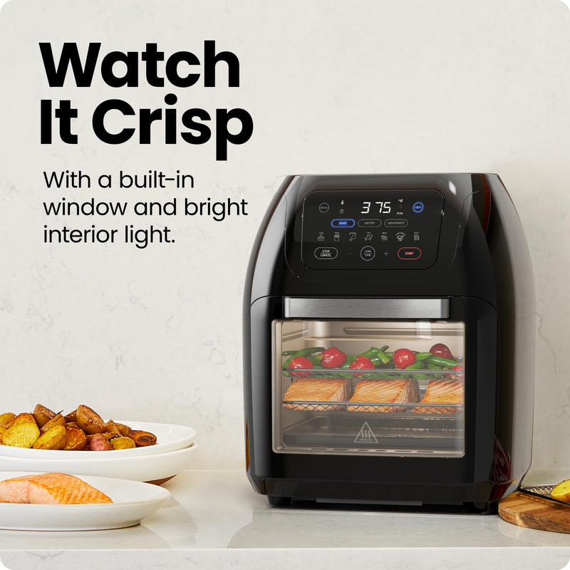 Chefman RJ38-1 10 L Air Fryer Oven with Rotisserie