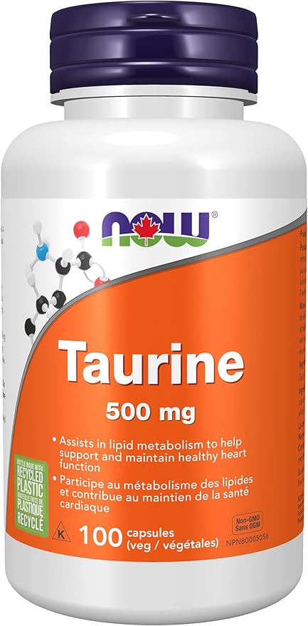 Now - Taurine 500MG 100CAP
