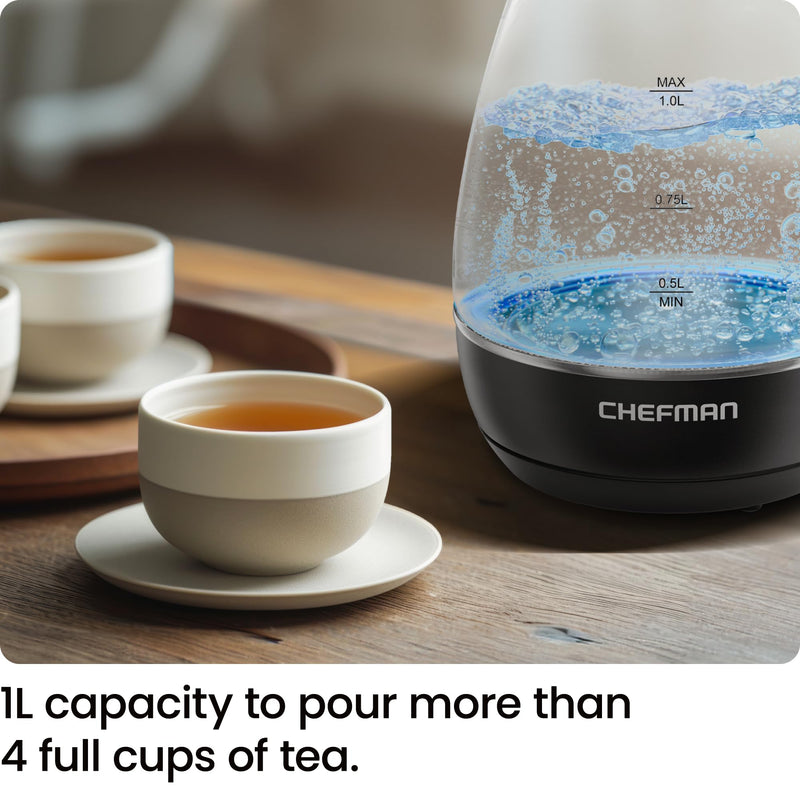 Chefman RJ11-10-GMRL 1 L Electric Kettle