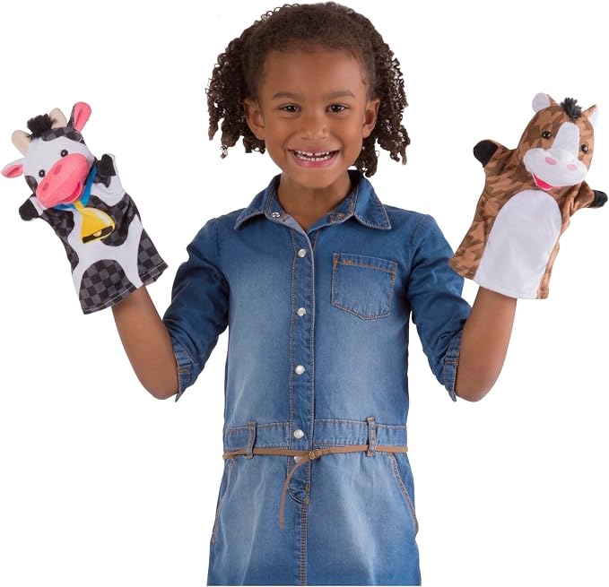 Melissa & Doug - Farm Friends Hand Puppets