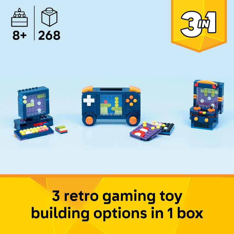 LEGO Creator 3 in 1 Retro Gaming Console 31380