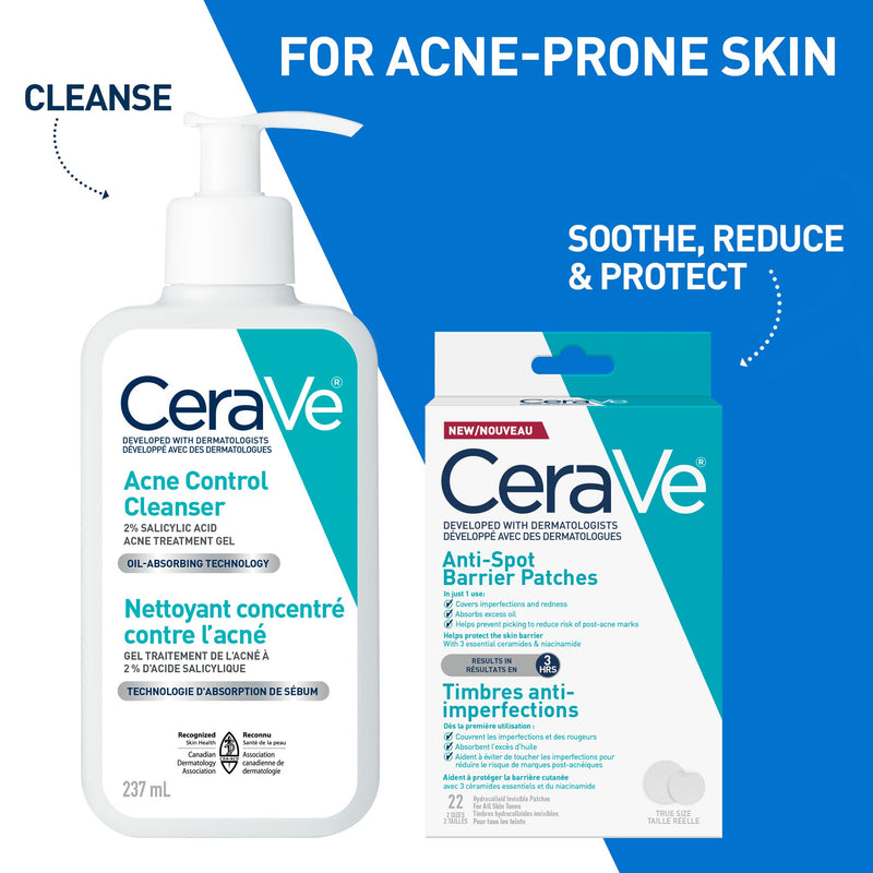 CeraVe - Spot Barrier Hydrocolloid Patches - 22 Count