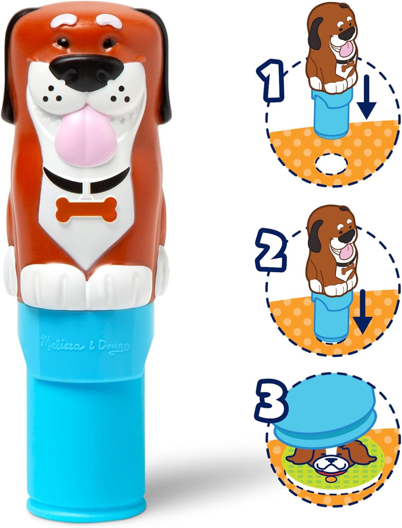 Melissa & Doug - Sticker WOW!- Activity Pad & Sticker Stamper - Dog