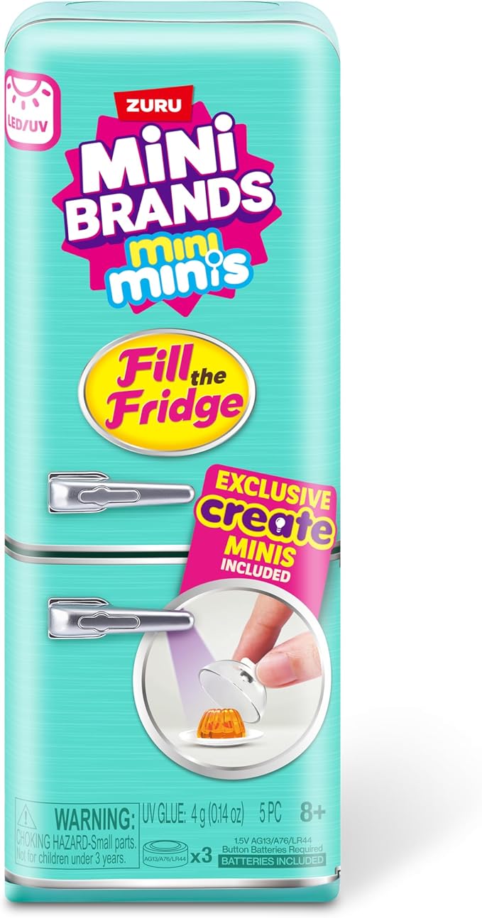 ZURU - Mini Brands Playset Frigo à Remplir Série 1