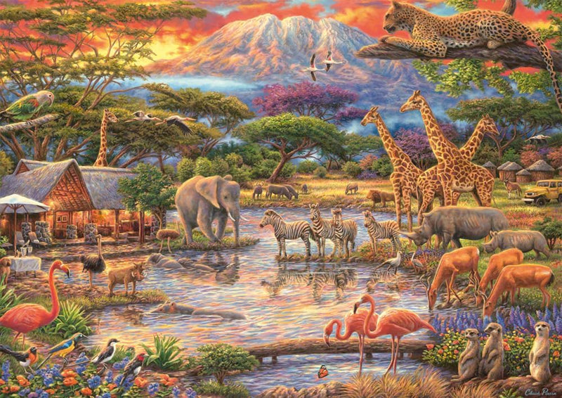 Schmidt Spiele - KILIMANJARO PARADISE (500-Piece Puzzle)