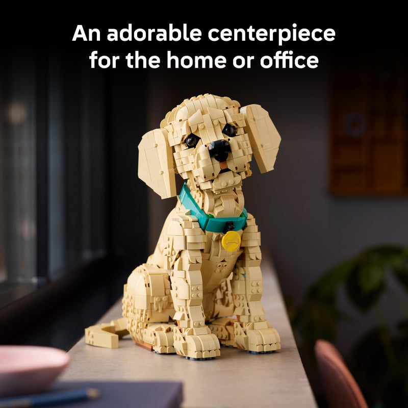 LEGO Icons Golden Retriever Puppy 11384
